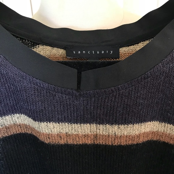 Sanctuary Mohair blend Striped Sweater - Picture 4 of 5
